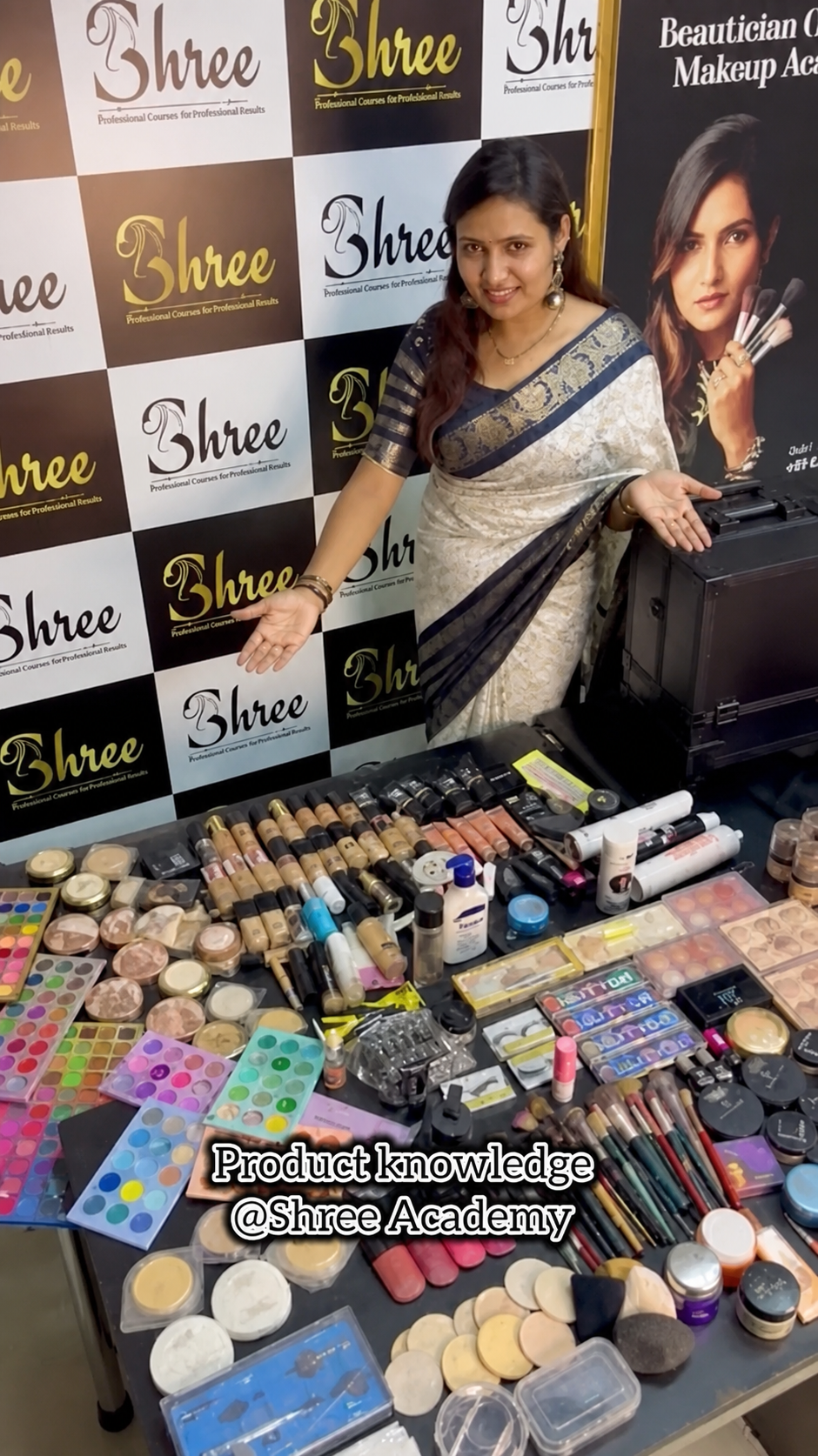 Real product knowledge training at Shree Academy